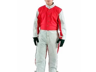 Костюм пескоструйщика (абразивоструйщика) защитный с перчатками