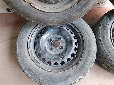 diska 14: Колеса в сборе 215 / 65 / R 16, Всесезонная, Б/у, Комплект, Легковые, Железные, отверстий - 5 — 3