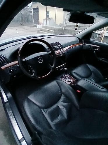 авто расрочка: Mercedes-Benz S-Class: 2001 г., 5.5 л, Автомат, Бензин, Седан — 4