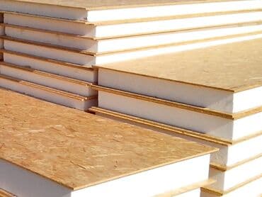 Сэндвич-панели, состоящие из ориентированно-стружечных плит (ОСП) и