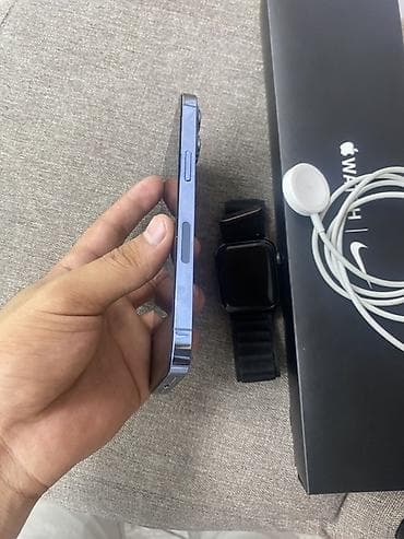 apple m4 pro: IPhone 13 Pro + Apple Watch Nike (коробка и магнитная зарядка) 13 про — 4