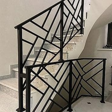 Ремонт и строительство: Изготовление перил Материал: Металл, Для дома — 1