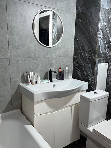 Продажа квартир: 1 комната, 35 м², Кудайберген авторынок 105 серия, 2 этаж, Евроремонт — 6