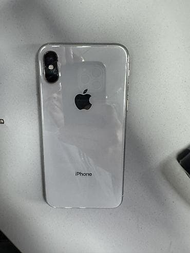айфон х на запчасти: IPhone X, Серебристый, 100 % — 1
