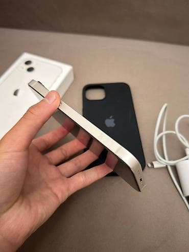 iphone 13 mini 256: IPhone 13, Б/у, 128 ГБ, Белый, Зарядное устройство, Защитное стекло, Чехол, 89 % — 6