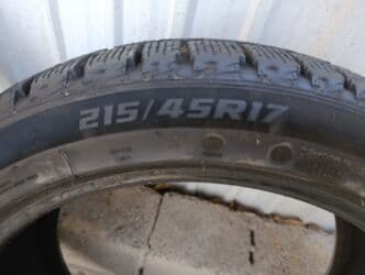 шины 17 зима: Комплект зимних шин без шипов (Studless) — 4 шт. - Размер: 215/45 R17 — 2