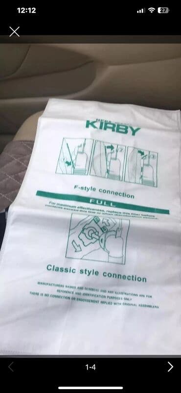 пылесос кирби: Продается ремень и мешки для пылесоса КИРБИ. Есть платная доставка или — 4