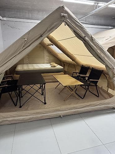 Спорт и хобби: 🏕️ Жаңы чатыр сатылат! ✔️ Размери: 4м × 3м × 2.1м ✔️ Материалы — 4