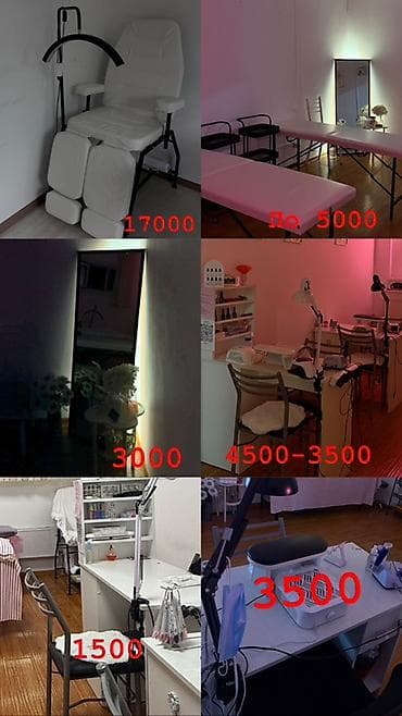 Маникюрные столы: Оборудование для бьюти-кабинета/маникюрного зала. В наличии на фото — 1