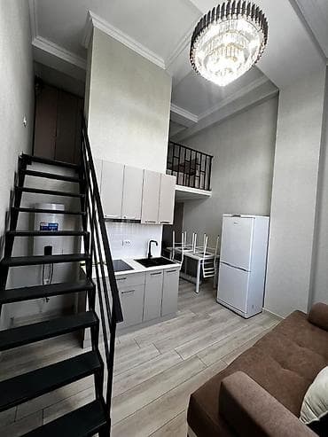 квартиры бишкек аламедин 1: 1 бөлмө, 30 м², Элитка, 7 кабат, Евроремонт — 2