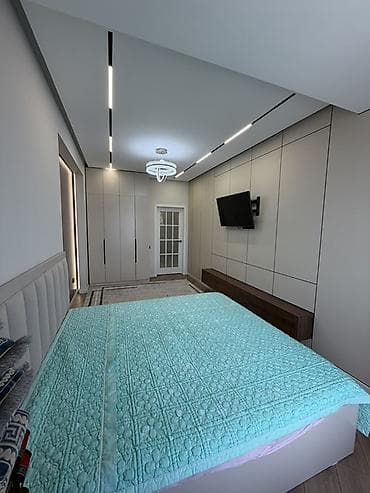 Квартиры: 2 комнаты, 67 м², Пишпек Элитка, 7 этаж, Дизайнерский ремонт — 5