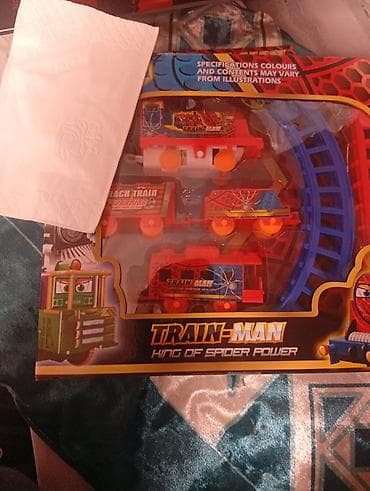 серф скейт: Игровой набор «TRAIN-MAN: King of Spider Power» — детская железная — 1