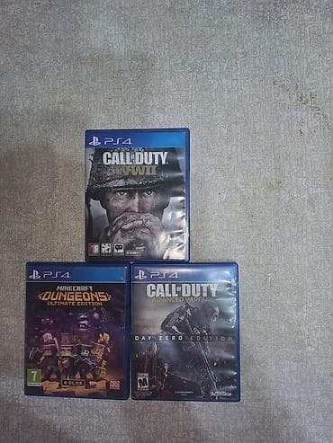 Игры для PlayStation 4 (диски в коробках): - Call of Duty: WWII —