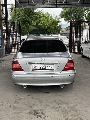 cl class: Mercedes-Benz S-Class: 2000 г., 5 л, Автомат, Бензин, Седан — 4