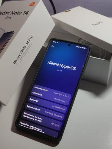 redmi note 8t: Redmi, Redmi Note 14 Pro, Б/у, 512 ГБ, цвет - Черный, 2 SIM — 5