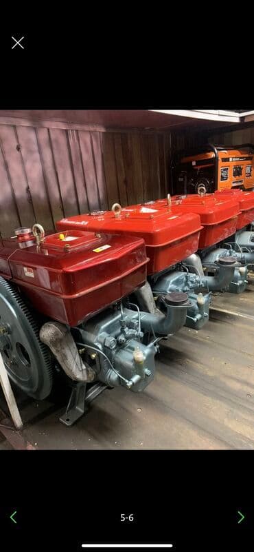 запчасти на генераторы: 1115 дизельный двигатель 25 л.с. ZS1115, одноцилиндровый дизельный — 3