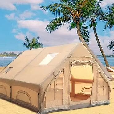 Спорт и хобби: 🏕️ Жаңы чатыр сатылат! ✔️ Размери: 4м × 3м × 2.1м ✔️ Материалы — 6