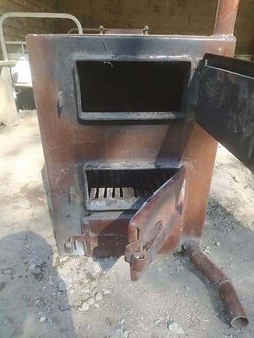 дрова орех: Металлическая твердотопливная печь-буржуйка. очень экономичная — 4