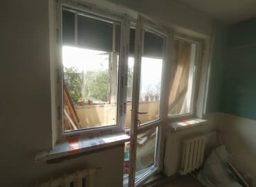 двери на балкон: Пластиковый оконно-дверной блок для выхода на балкон/лоджию. - — 1