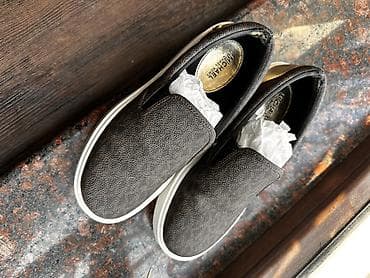 слипон: Кроссовки, 36, Michael Kors, Б/у, цвет - Коричневый, Самовывоз — 4