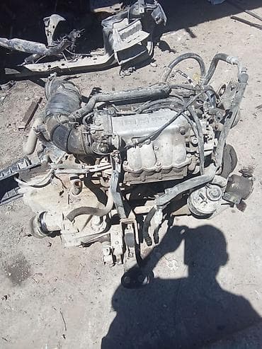 Детали двигателя и моторы в сборе: Двигатель Nissan EGI, продольно установленный, с комплектом навесного — 3