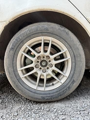 tesla model 3: Литые Диски R 15 Комплект, отверстий - 5, Б/у — 1