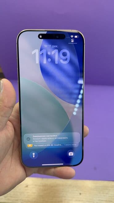 мониторы aoc бишкек: IPhone 16 Pro Max, Колдонулган, 256 ГБ, Куту, 98 % — 8