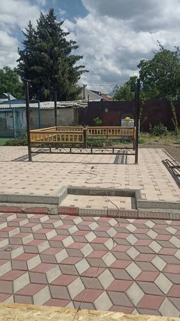 садовые беседки: Тапчан 3 x 3 x 3 м, Металл — 2