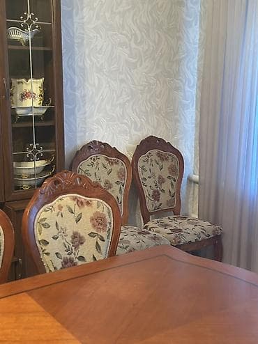 продам мясо: Столовый гарнитур в классическом стиле: большой прямоугольный — 4