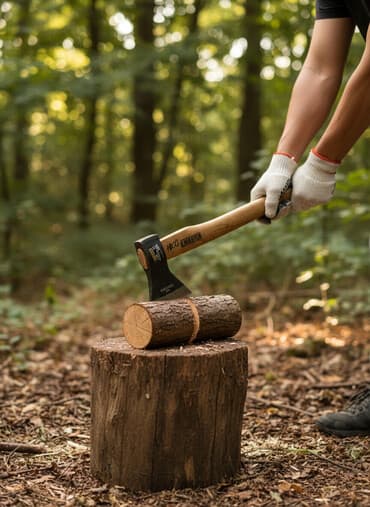 аппарат для перчатки: Представляем топор Master весом 1000 грамм с деревянной рукояткой — 1