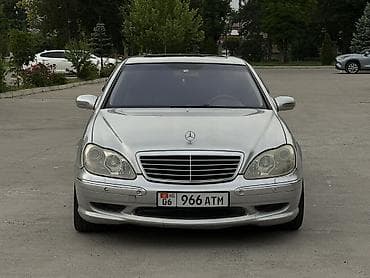 Mercedes-Benz S-class AMG: 2002 г., 5.5 л, Автомат, Бензин, Седан