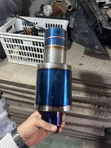 дрослинный заслонка: Насадка/резонатор на выхлопную систему (универсальный) - Материал — 1