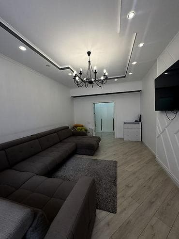 раздольный ак жол: 2 комнаты, 87 м², Ботанический сад Элитка, 3 этаж, Дизайнерский ремонт — 4