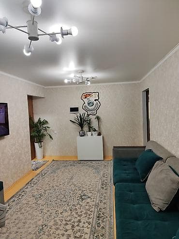 104: 3 комнаты, 58 м², Аламудун с. 104 серия, 3 этаж — 2