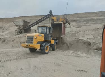 Песок, Ивановский карьер, В тоннах, Камаз