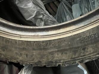 шины нивы: Шины 225 / 45 / R 18, Зима, Б/у, Комплект, Легковые, Япония, Bridgestone — 2