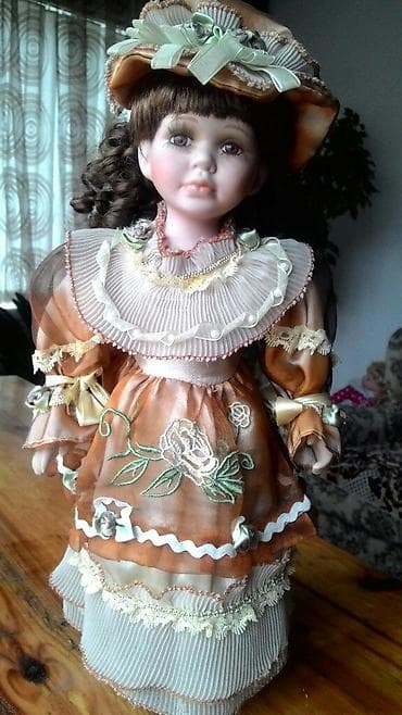 ювелирные изделия из золота: Кукла фарфоровая производство китай,но привезли из германии — 4