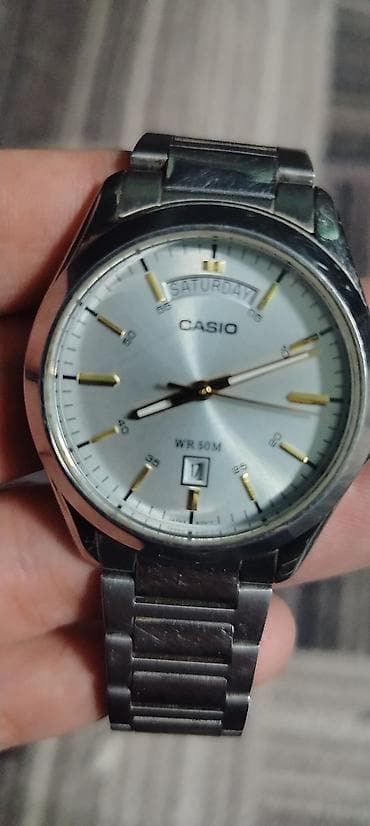 Классикалык сааттар саат, Casio, Кытай, Суу өткөрбөөчү, Эркектердики — 2