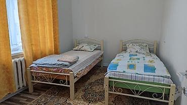 бостери комнаты: 4 бөлмө, Жаздык, жууркан-төшөк каптары, Алдын ала ээлөө, Тиричилик техникасы — 4