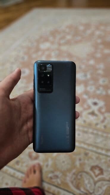 Redmi, Redmi 10, Б/у, 64 ГБ, цвет - Черный