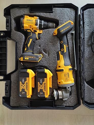 dewalt: Набор аккумуляторного инструмента DeWALT в кейсе. Состав: - — 5