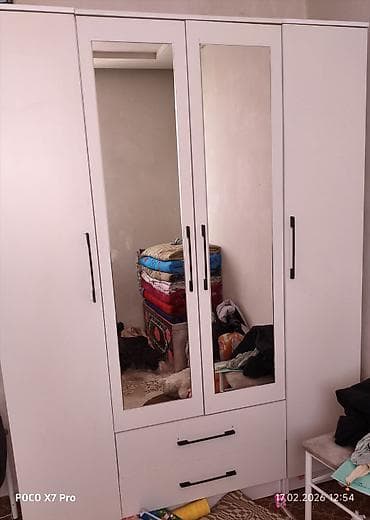 Стулья, табуретки: Шкаф для одежды, Прямой, ЛДСП — 3