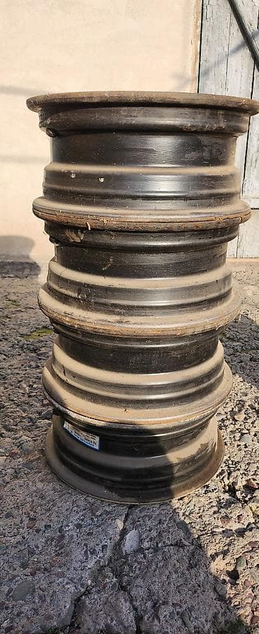 r15 100 4: Железные Диски R 14 Volkswagen, Комплект, отверстий - 4, Б/у — 1