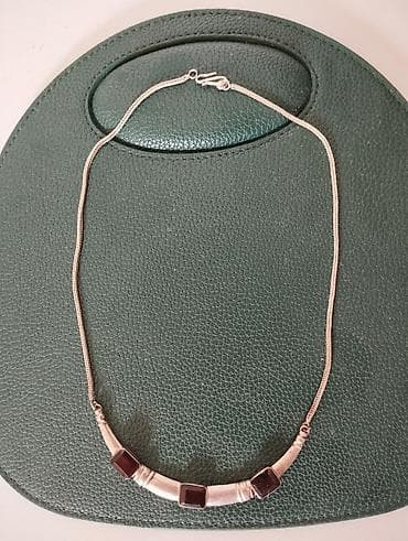 чокер серебро: Серебряные колье, Женские, Б/у — 3
