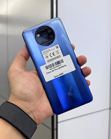 Poco X3 Pro, Б/у, 256 ГБ, цвет - Синий, В рассрочку, 2 SIM