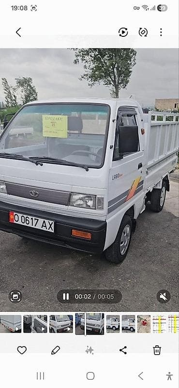 Транспорт: Daewoo Лабо: 2004 г., Кол менен иштөөчү, Бензин — 9