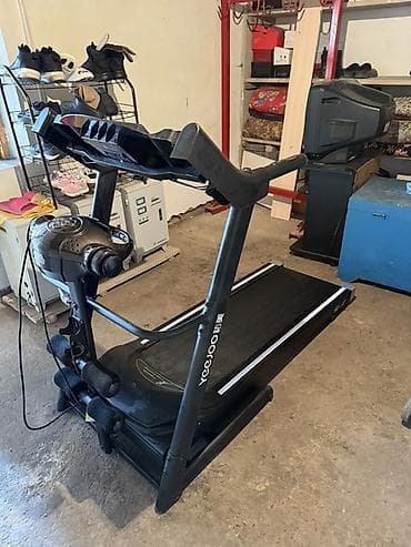 Спорт и отдых: Беговая дорожка YEEJOO с функционалом 2-в-1 - Электрическая беговая — 4