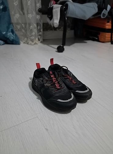 детские ортопедические кеды: Детские кроссовки для активных прогулок/туризма. - Цвет: черный с — 1