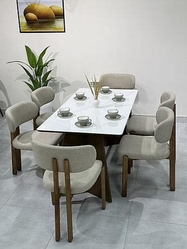 small table: Стул для кухни, Новый, Дерево, В рассрочку, цвет - Бежевый — 2