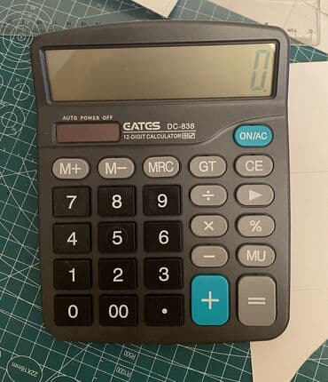 Калькулятор на батарейке